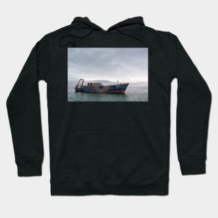 Boat on the Bay. Hoodie